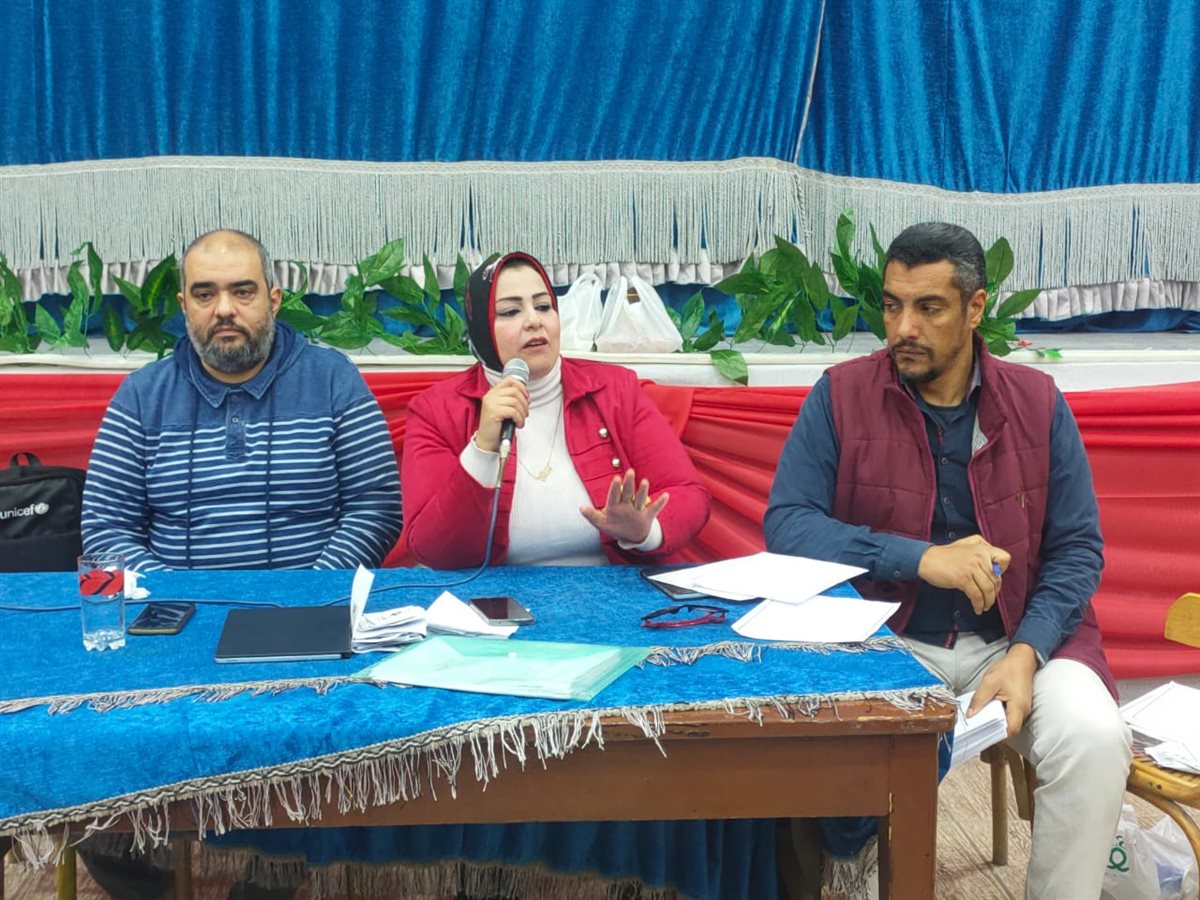 مياه الفيوم تلتقي مشرفي ومنسقي المدارس لنشر الوعي المائي