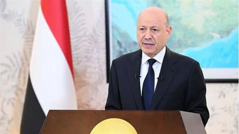 <strong>رشاد العليمي، رئيس مجلس القيادة الرئاسي في اليمن</strong>