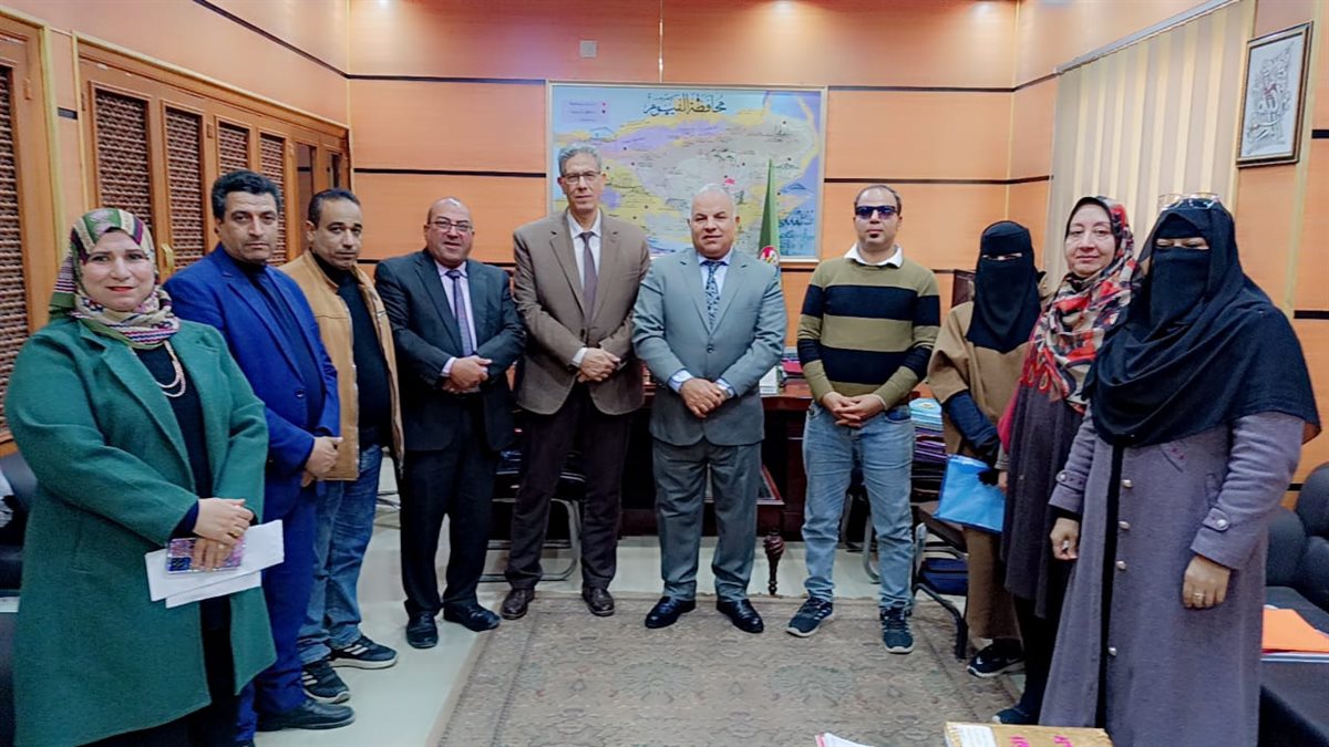 اجتماع وكيل وزارة التربية والتعليم بالفيوم مع مسؤولي التخطيط الاستراتيجي&nbsp;