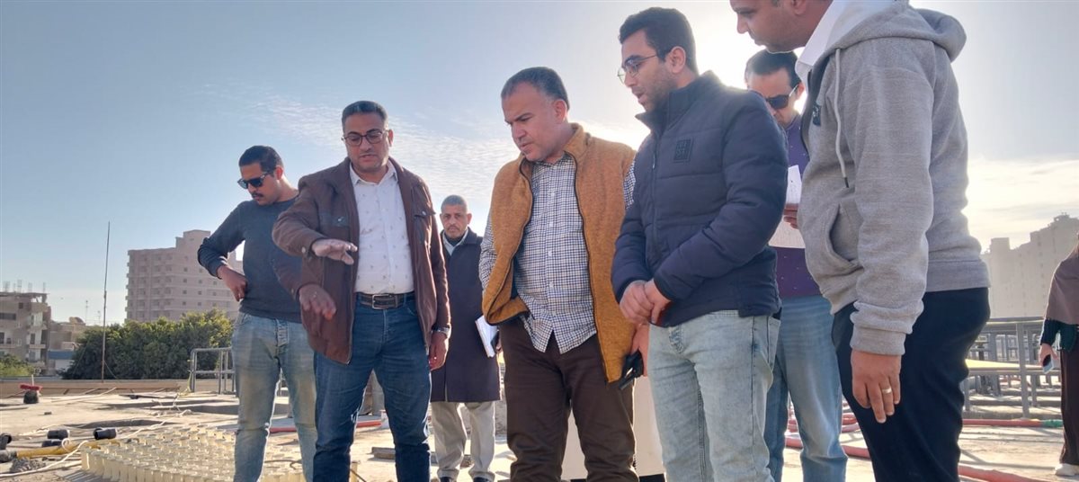 رئيس مياه الفيوم نسابق الزمن للانتهاء من محطة مياه قحافة وبدء التشغيل التجريبي