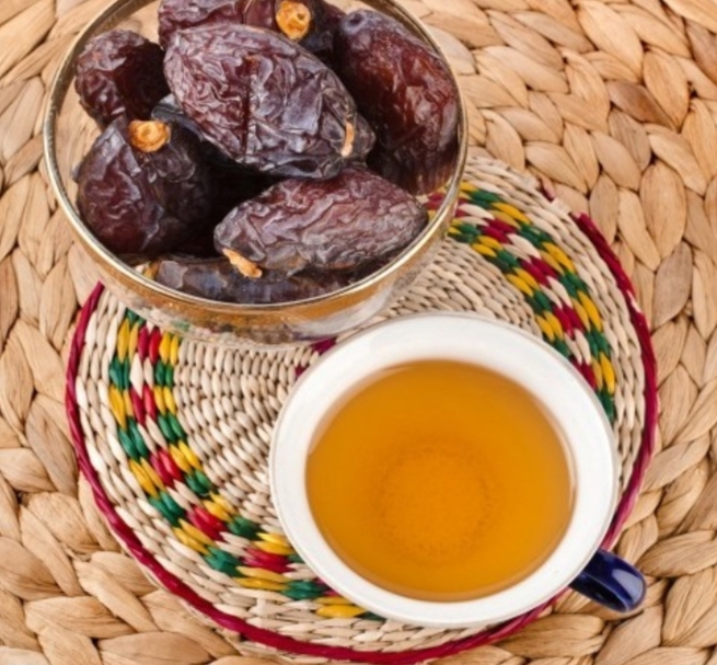 القهوة العربية بالزعفران