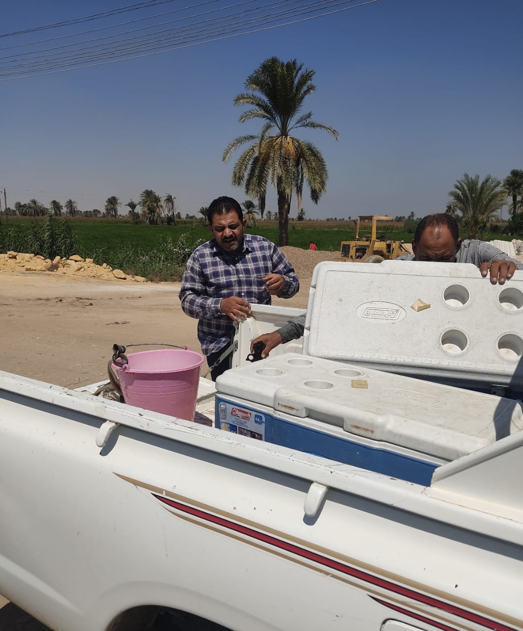 مياه الفيوم : مسح بيئي لمصدر محطة مياه طامية ضمن خطط سلامة ومأمونية مياه الشرب