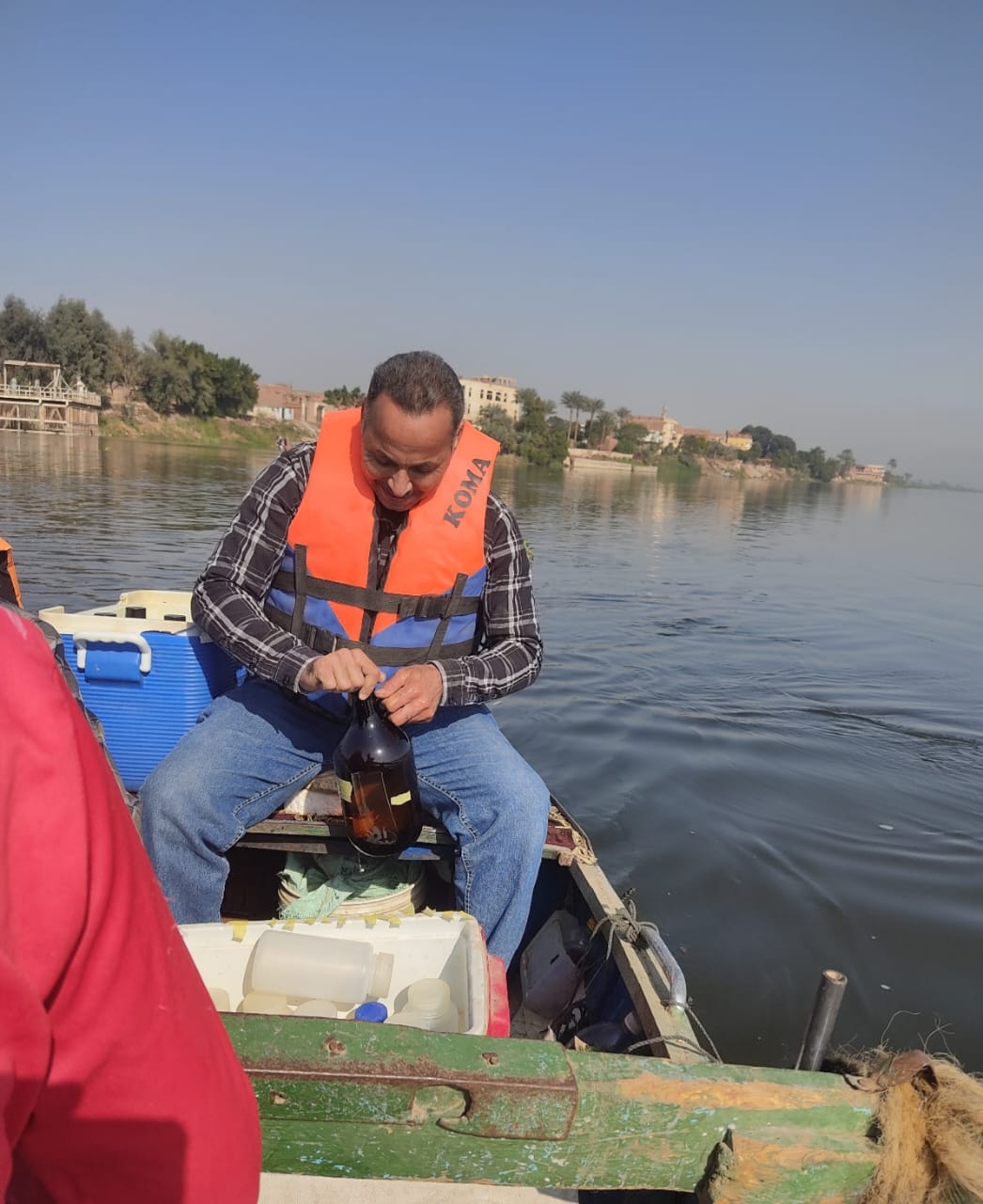 مياه الفيوم : مسح بيئي لمصدر محطة مياه طامية ضمن خطط سلامة ومأمونية مياه الشرب