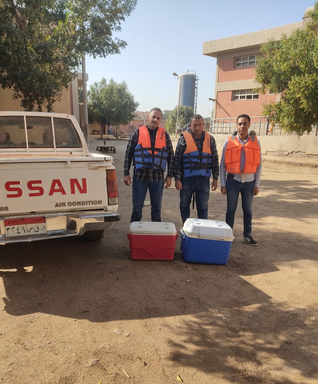 مياه الفيوم : مسح بيئي لمصدر محطة مياه طامية ضمن خطط سلامة ومأمونية مياه الشرب