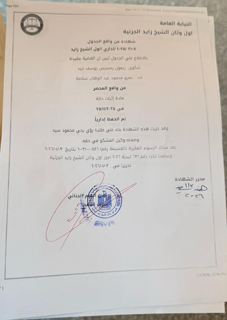 قرار النيابة بحفظ شكوى المنتج ريمون رمسيس ضد المخرج عمرو سلامة بالسب والقذف