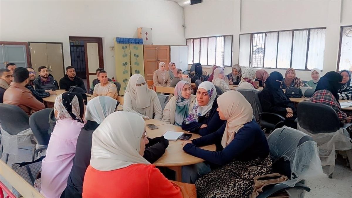 قبيصي يتابع البرنامج التدريبي 1713 معلم مساعد بالدفعة الخامسة – لغة عربية بالفيوم