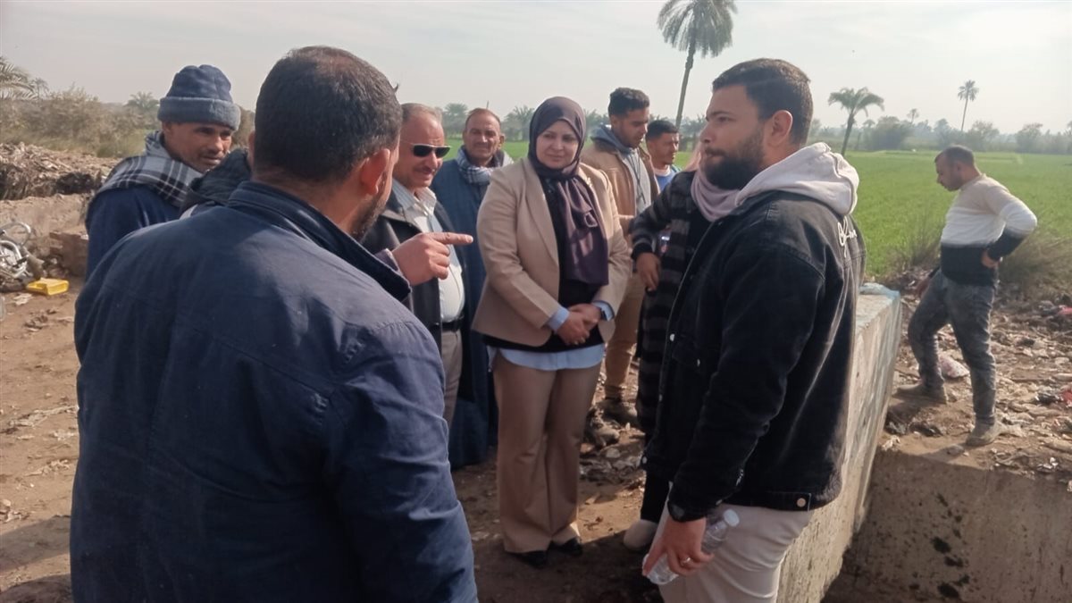 رئيس مركز ابشواى تتفقد تنفيذ مشروعات الخطة الاستثمارية بمركز ابشواي