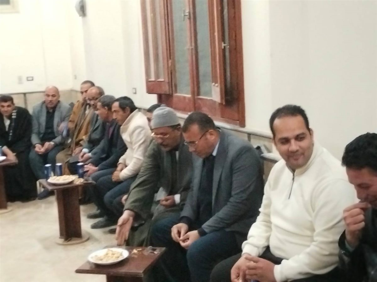 رئيس مركز ومدينة يوسف الصديق يقدّم التهنئة لأقباط المركز بعيدهم