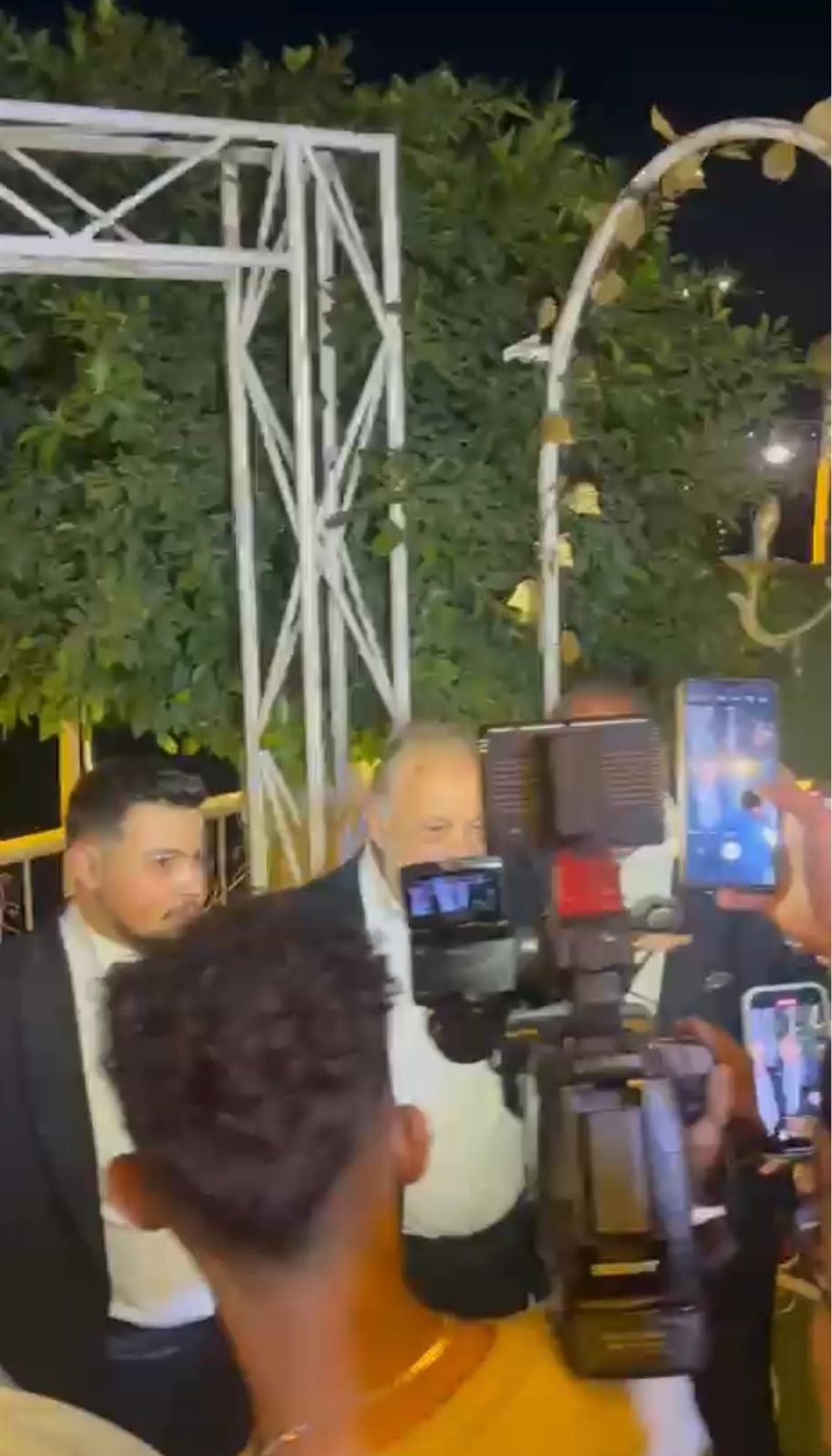 حفل زفاف ابنة الفنان منير مكرم