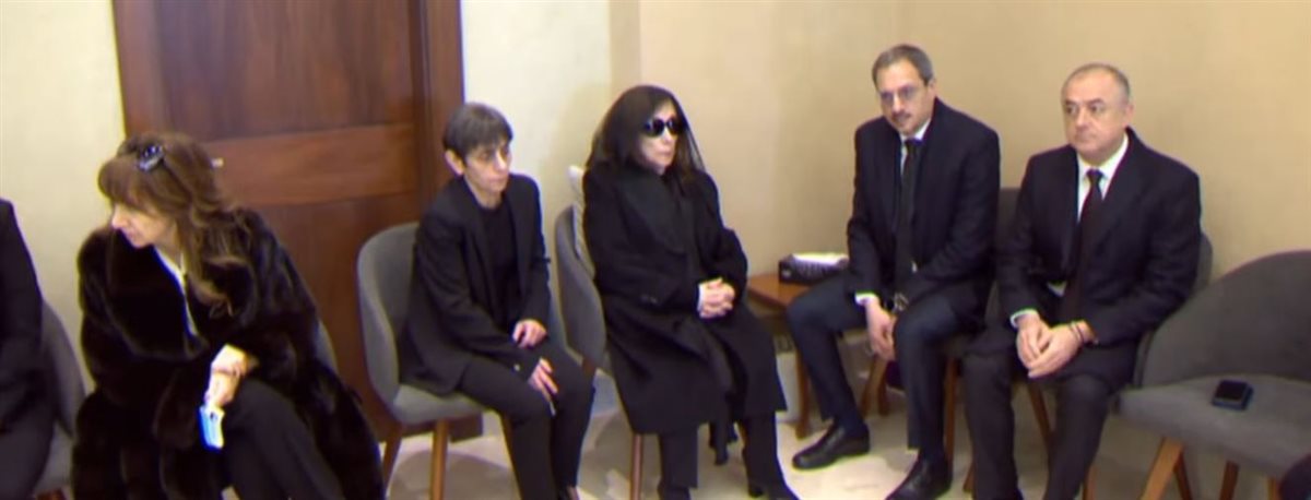 فيروز في جنازة نجلها هلي الرحباني