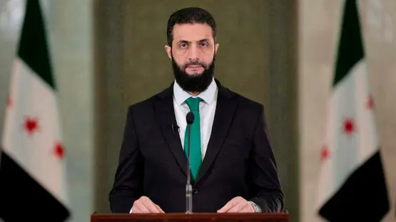 <strong>الرئيس السوري أحمد الشرع</strong>
