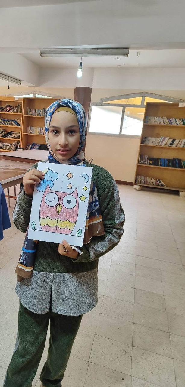 ألوان تبهج القلوب وتحرر طاقة الأطفال ورش رسم وتلوين في مكتبة اللاهون بالفيوم&nbsp;