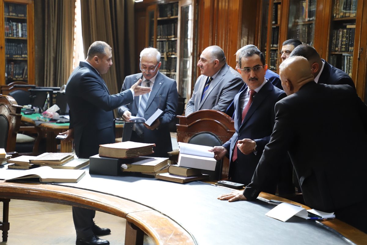 رئيس محكمة النقض ورئيس مجلس القضاء الأعلى يستقبل رئيس محكمة تمييز قوى الأمن بالعراق