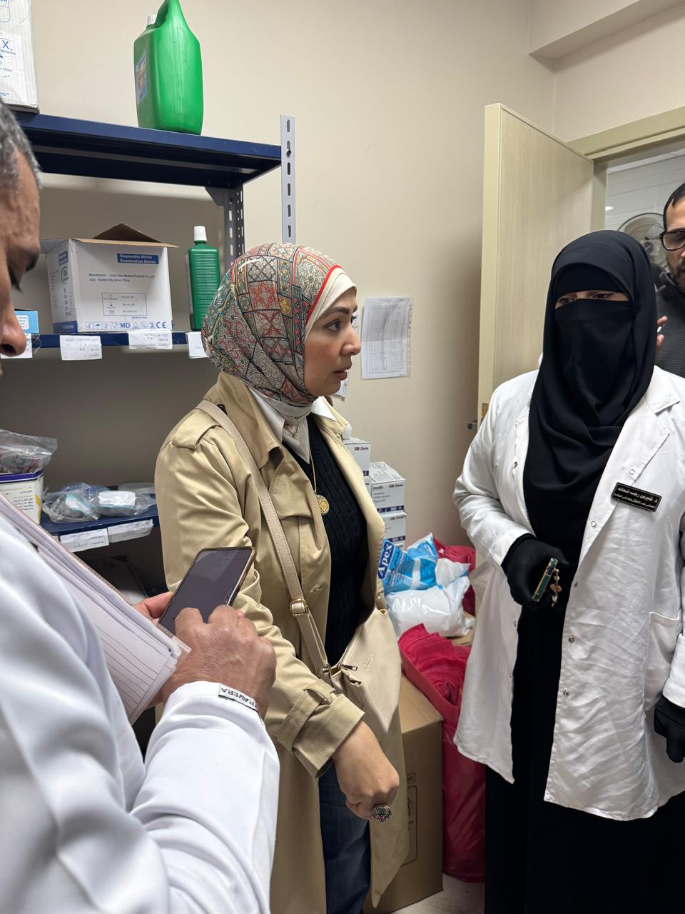زيارة مفاجئة لوكيل صحة الفيوم لمستشفى فيديمين المركزى لمتابعة سير العمل &nbsp;