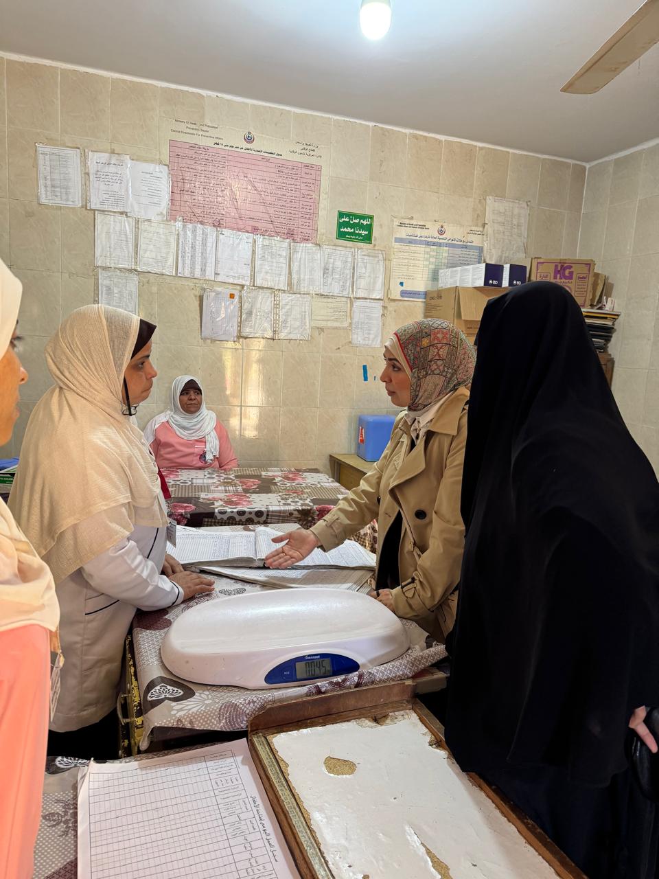 زيارة مفاجئة لوكيل صحة الفيوم لمستشفى فيديمين المركزى لمتابعة سير العمل &nbsp;