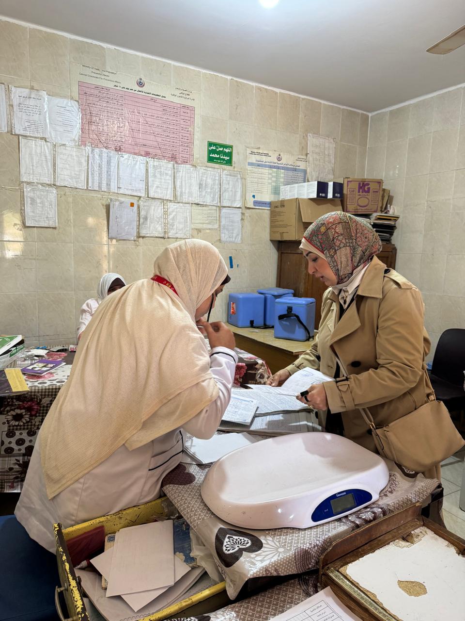 زيارة مفاجئة لوكيل صحة الفيوم لمستشفى فيديمين المركزى لمتابعة سير العمل &nbsp;