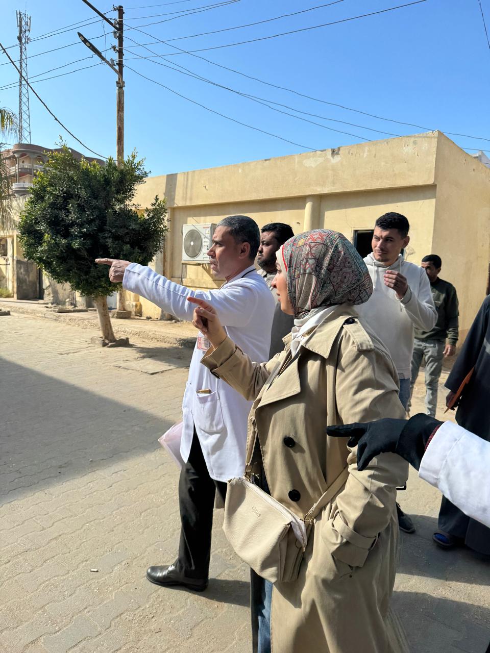 زيارة مفاجئة لوكيل صحة الفيوم لمستشفى فيديمين المركزى لمتابعة سير العمل &nbsp;