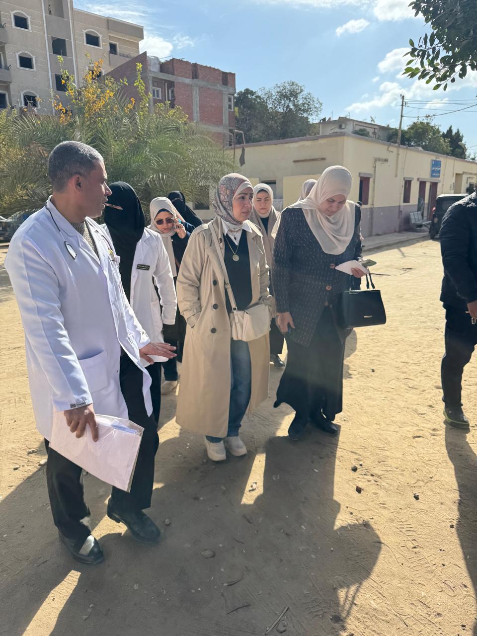زيارة مفاجئة لوكيل صحة الفيوم لمستشفى فيديمين المركزى لمتابعة سير العمل &nbsp;