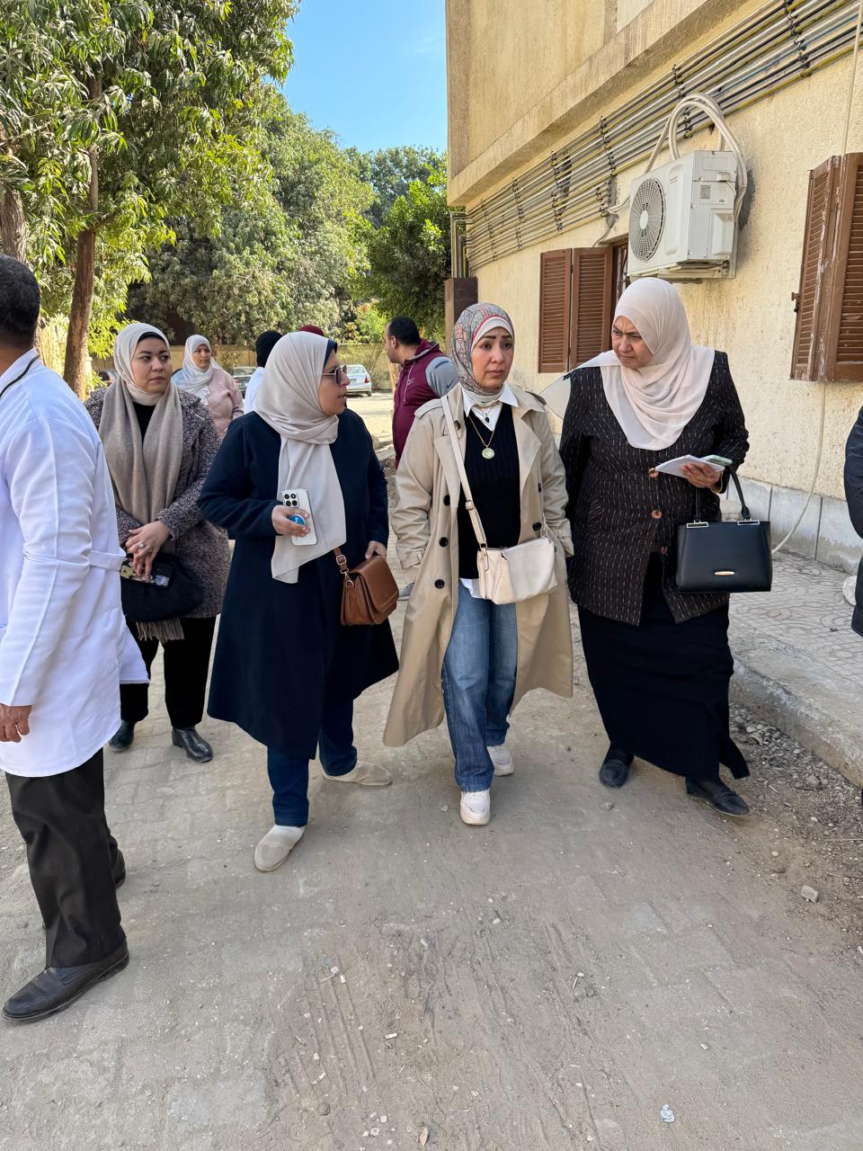 زيارة مفاجئة لوكيل صحة الفيوم لمستشفى فيديمين المركزى لمتابعة سير العمل &nbsp;