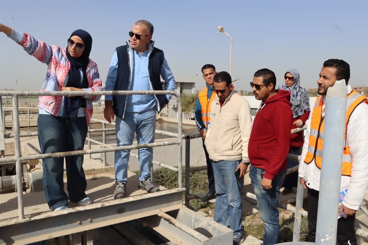 رئيس مياه الفيوم : يوجه برفع درجة الاستعداد بمحطات معالجة الصرف الصحي