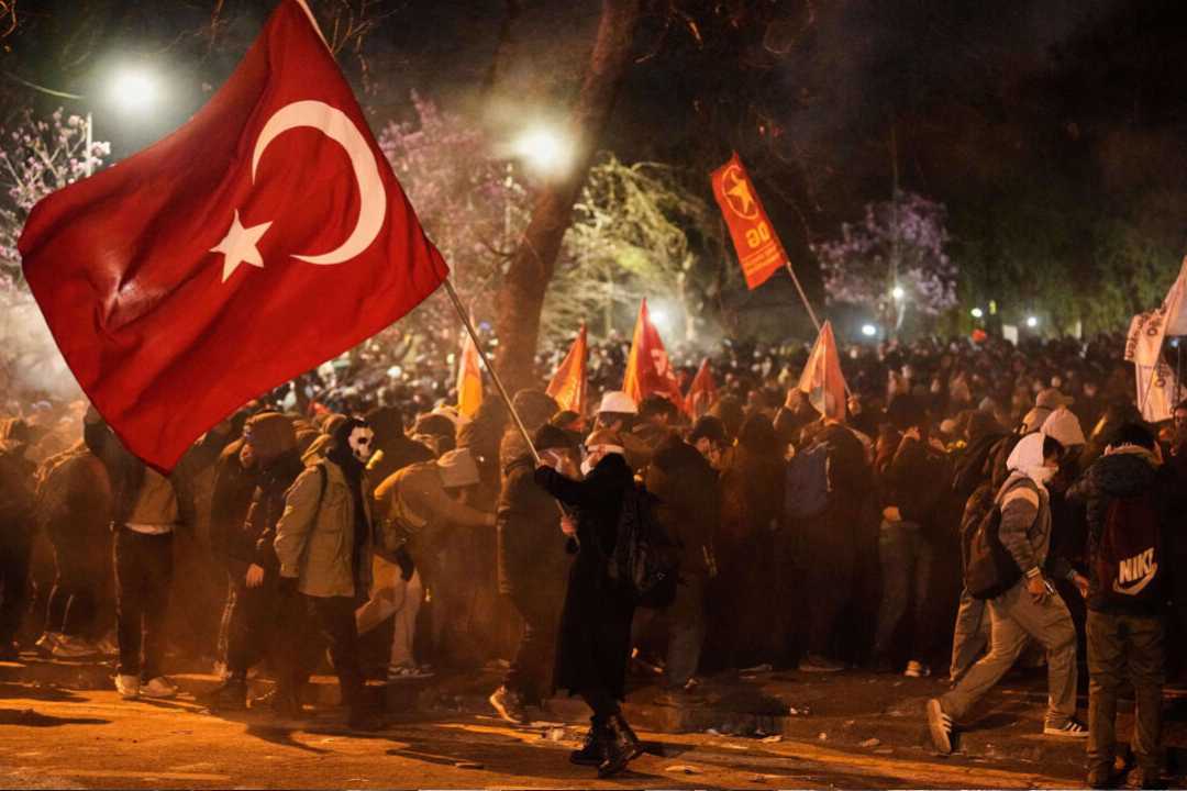 <strong>احتجاجات العمال في تركيا</strong>