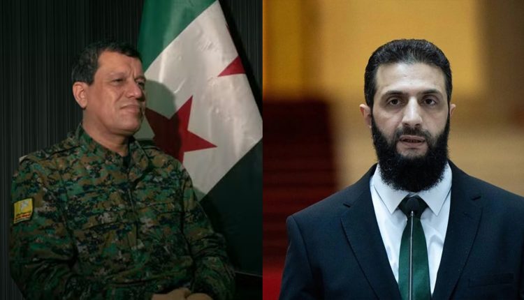 أحمد الشرع ومظلوم عبدي