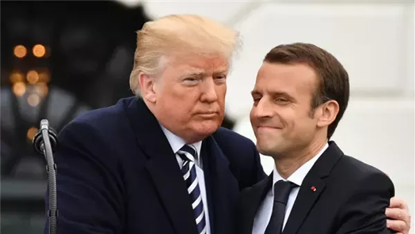 <strong>ماكرون وترامب</strong>