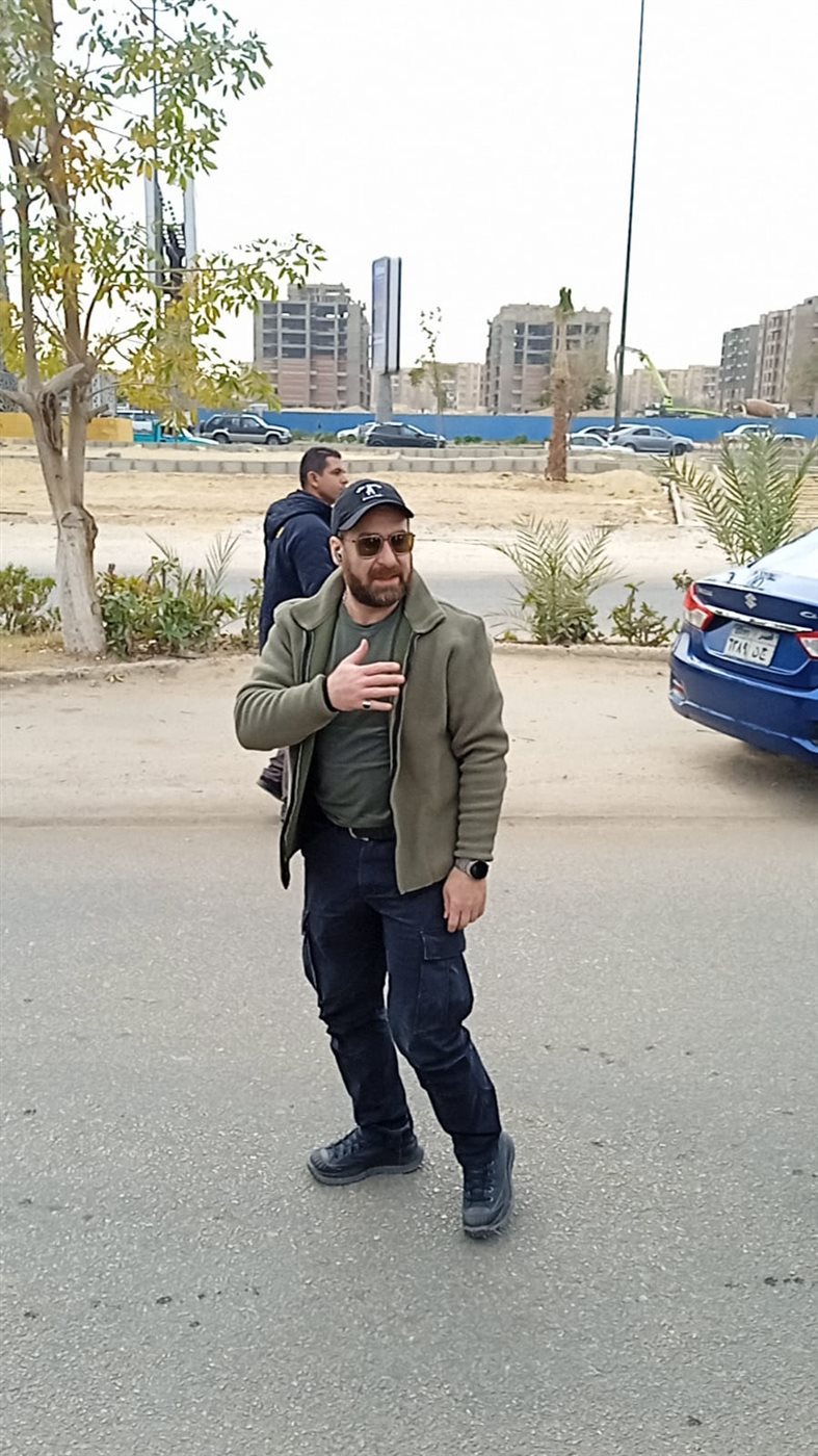 جنازة الفنان نضال الشافعي بمسجد آل بهجت دريم لاند&nbsp;