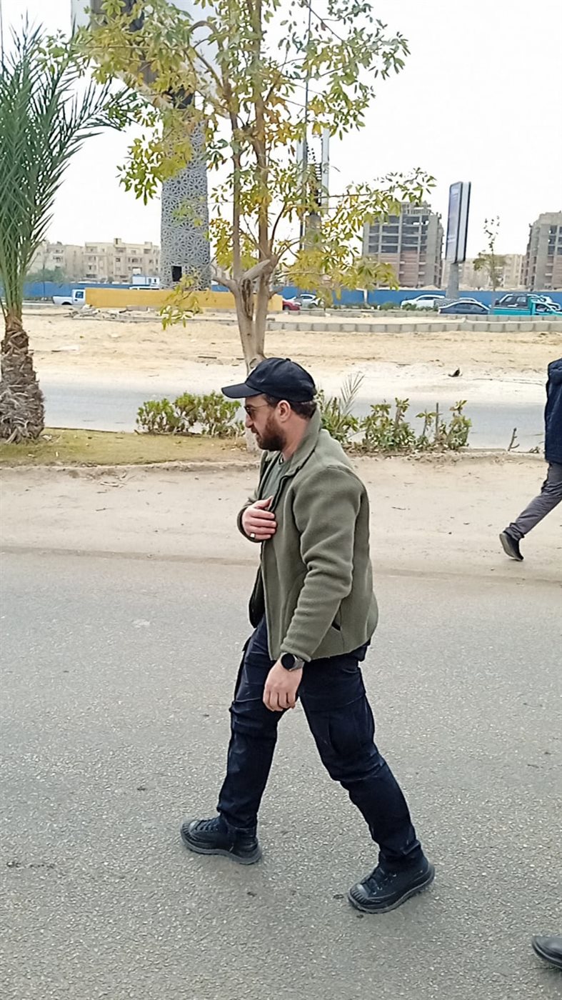 جنازة الفنان نضال الشافعي بمسجد آل بهجت دريم لاند&nbsp;