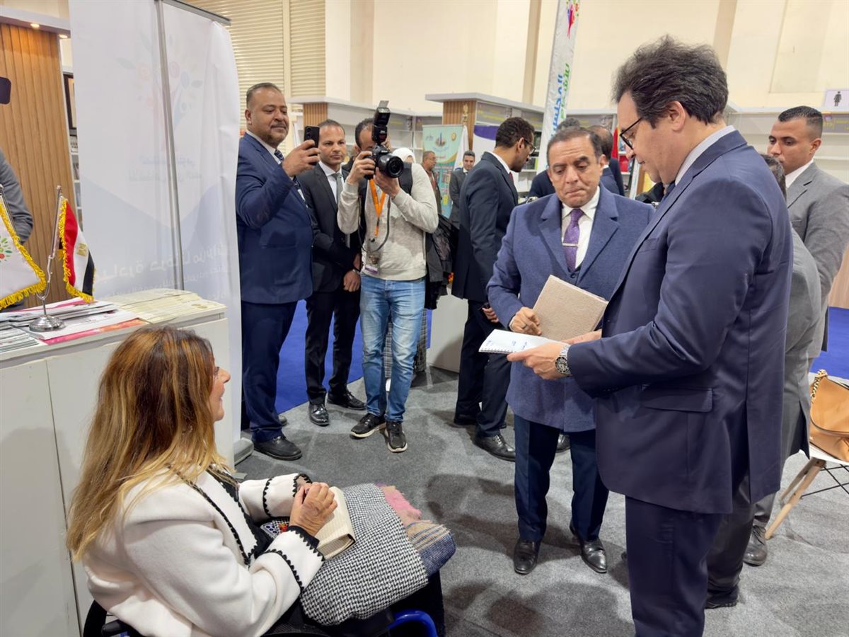 جانب من المشاركة بمعرض الكتاب&nbsp;