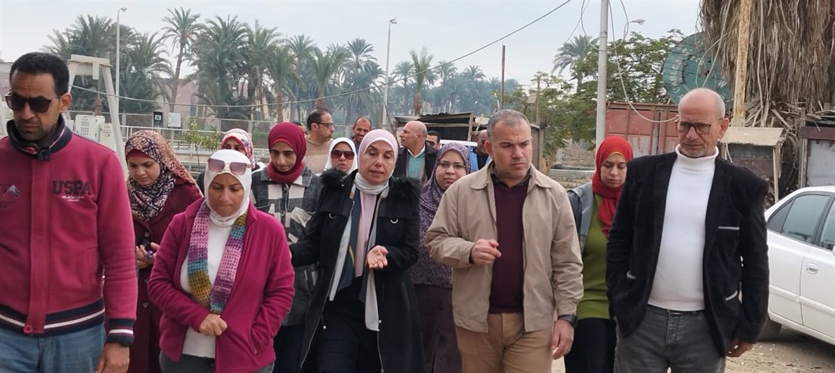 رئيس مياه الفيوم خلال جولاته المفاجئة لمعامل المحطات: ضبط الأداء ومتابعة سير العمل