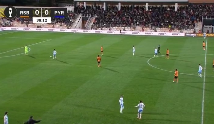 Renaissance Berkane vs Pyramids live