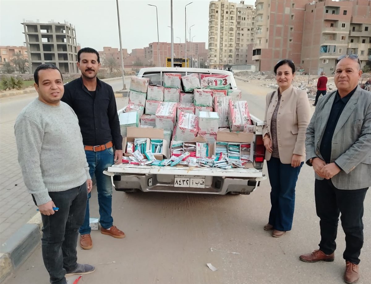 التموين يضبط 4032 عبوة بسكويت منتهية الصلاحية قبل بيعها للمواطنين بالفيوم&nbsp;