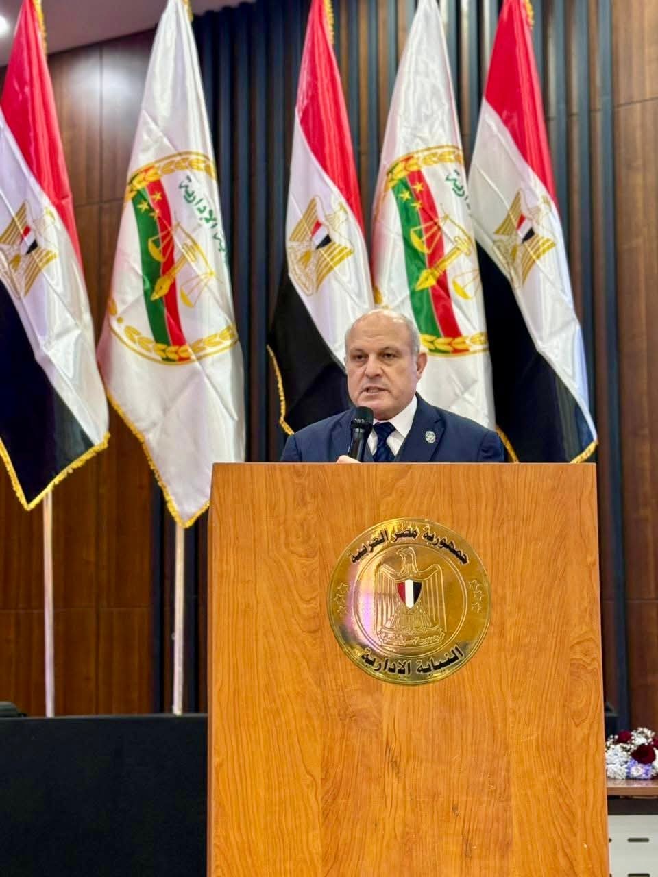المستشار محمد الشناوي رئيس هيئة النيابة الإدارية،