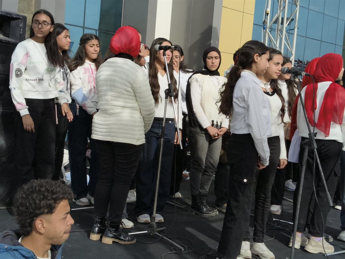 كورال الطفل لثقافة الفيوم يبدع على مسرح معرض القاهرة الدولي للكتاب ويخطف أنظار الجمهور