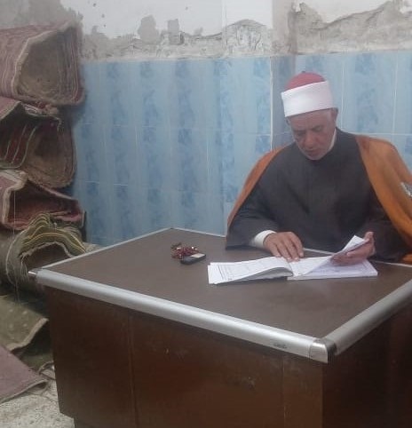 مدير مديرية أوقاف الفيوم يواصل جولاته المرورية على مخازن المديرية