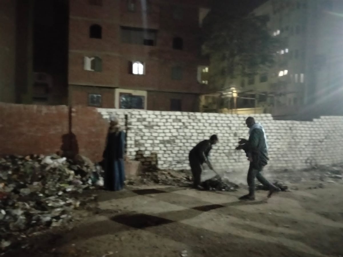حملات مكبرة للنظافة ورفع الإشغالات بشوارع وأحياء مدينة الفيوم&nbsp;