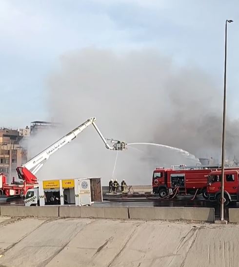 حريق الزرايب