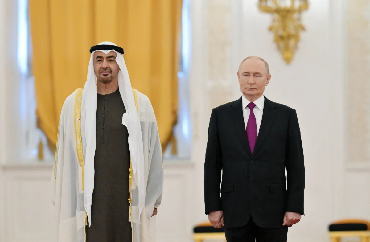 <strong>الرئيس الروسي ونظيره الإماراتي</strong>
