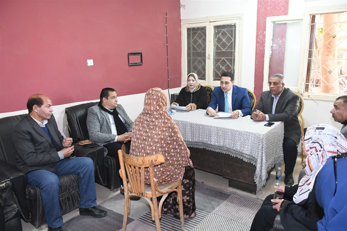 بحث 140 شكوى وطلب بلقاءات لخدمة المواطنين بقرى ومراكز الفيوم