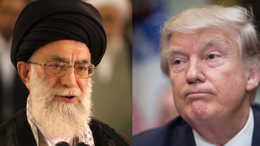<strong>علي خامنئي ودونالد ترامب</strong>