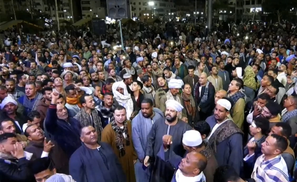 الآلاف في حضرة أبو الحجاج الأقصري&nbsp;
