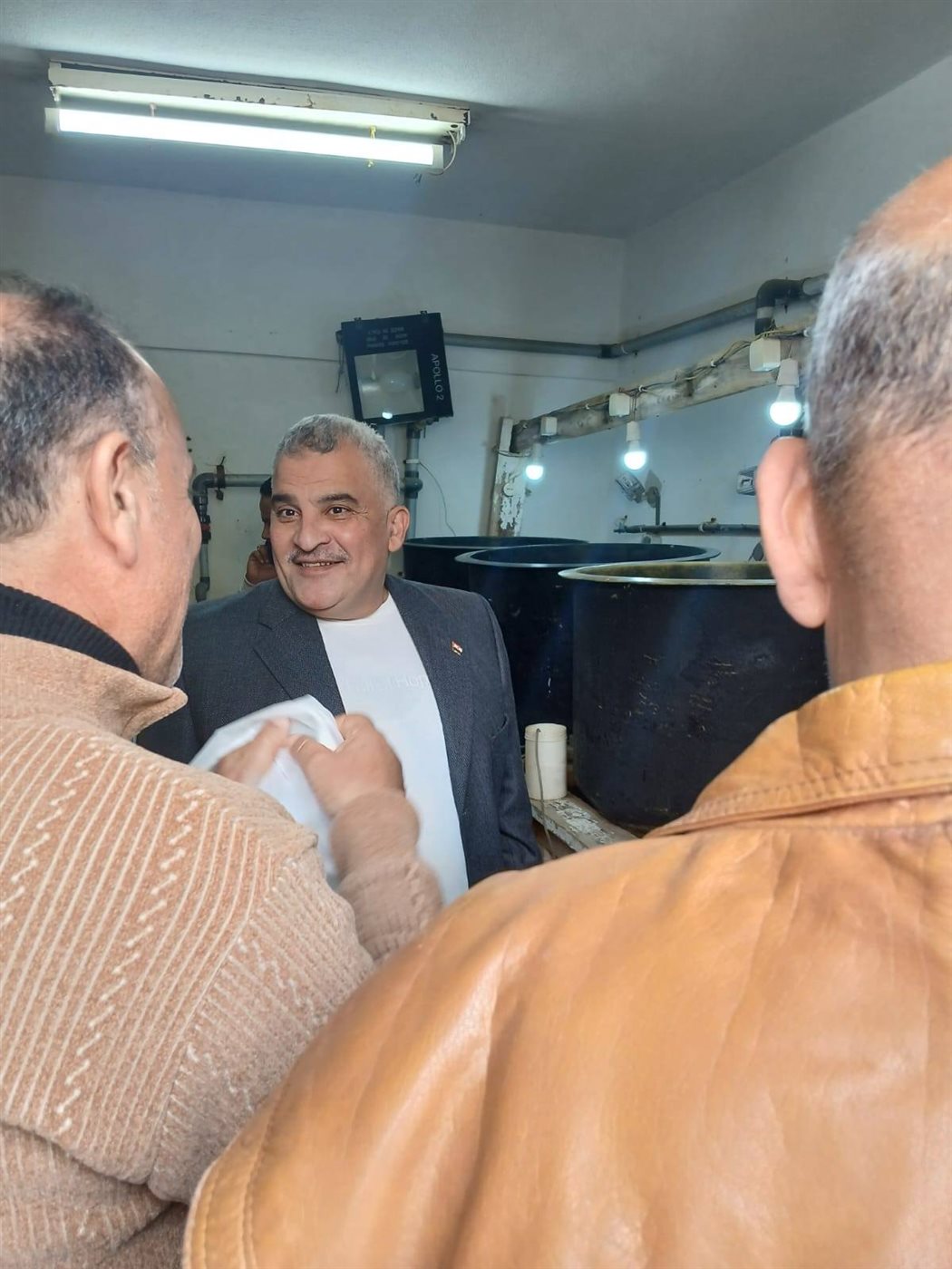 جانب من الزيارة&nbsp;
