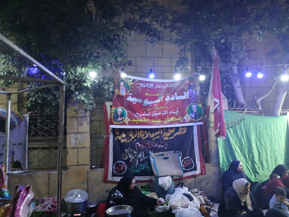 بالمديح والانشاد الالاف يحيون الليلة الختامية لمولد الشيخ على الروبى بالفيوم&nbsp;