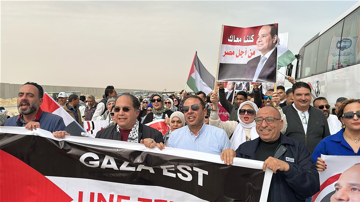 مسيرة بورسعيدية حاشدة بالعريش