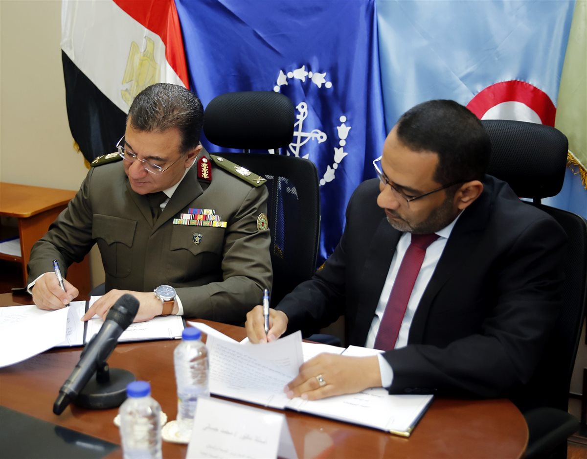 مدير إدارة الخدمات الطبية للقوات المسلحة يوقع بروتوكول تعاون مع وزارة الصحة