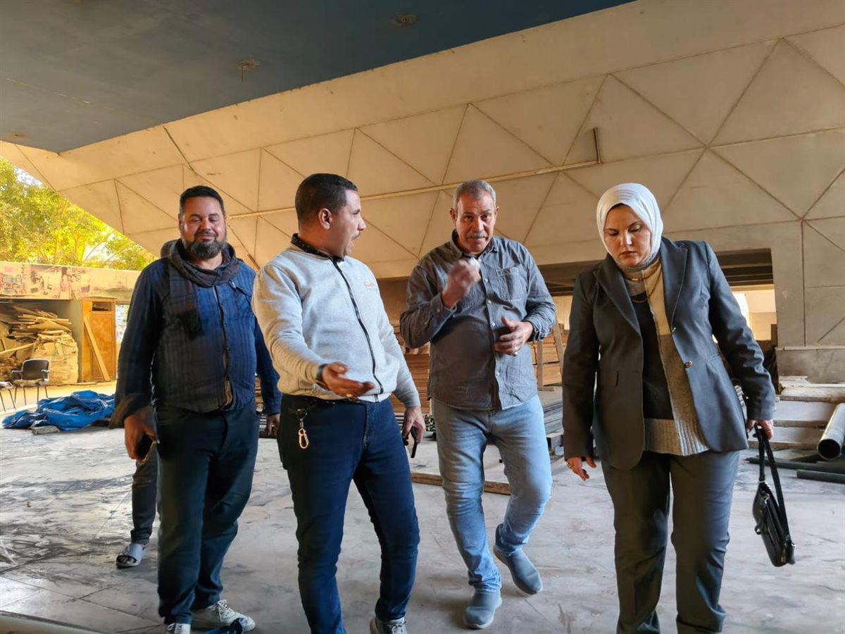 قصر ثقافة الفيوم يستعيد بريقه..جولة تفقدية لمتابعة أعمال الصيانة والترميم قبل إعادة التشغيل