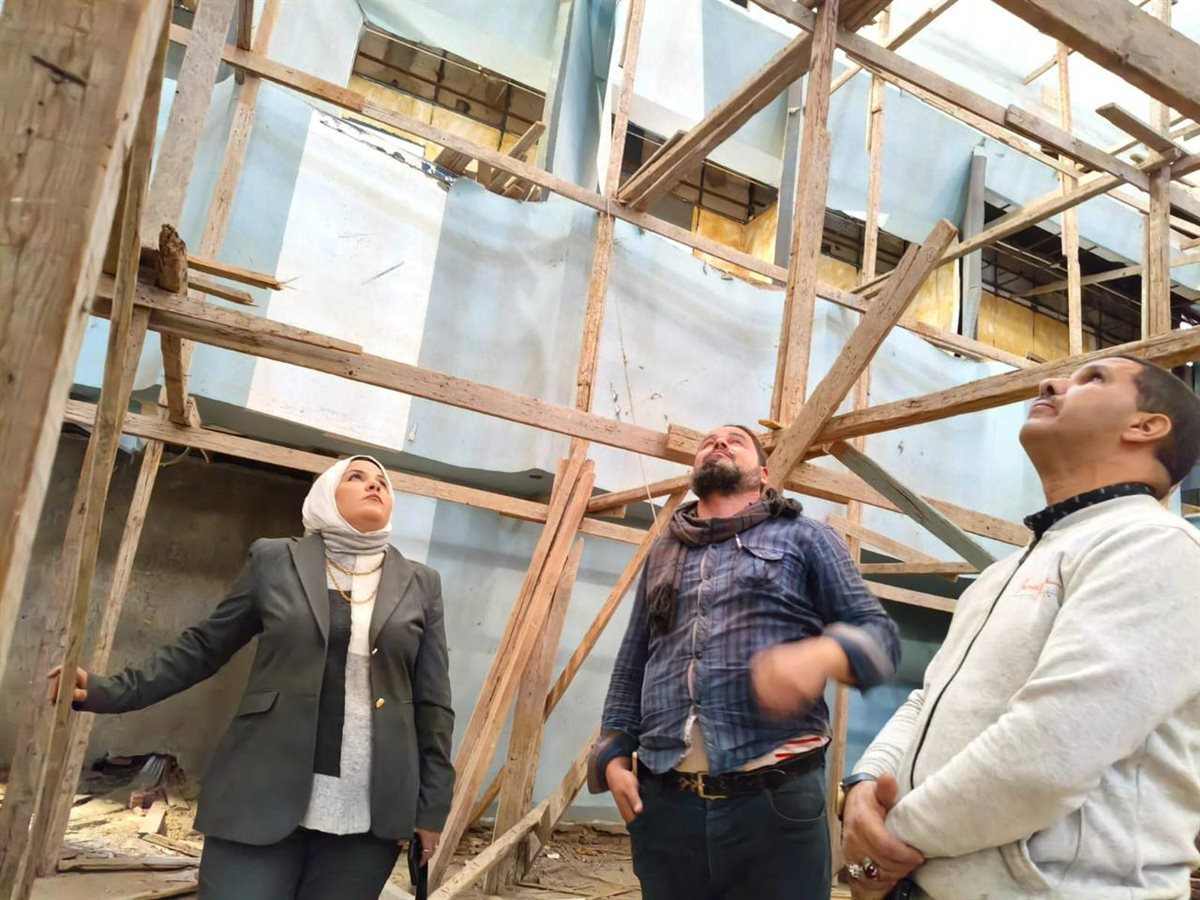 قصر ثقافة الفيوم يستعيد بريقه..جولة تفقدية لمتابعة أعمال الصيانة والترميم قبل إعادة التشغيل