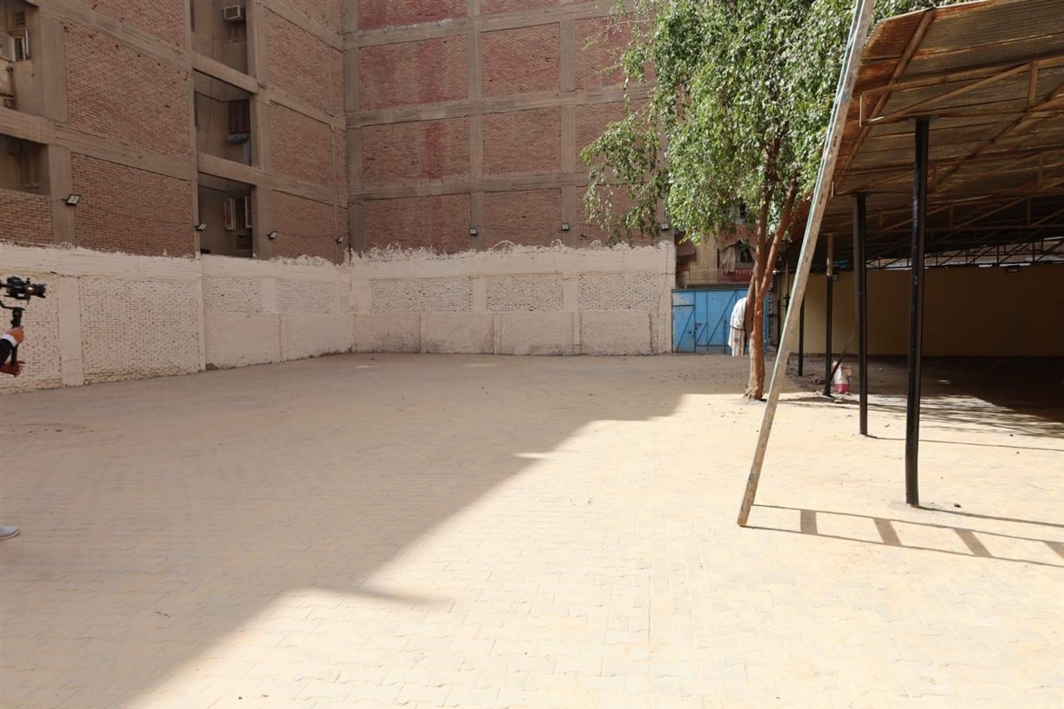 جانب من زيارة محافظ الجيزة لشارع العريش