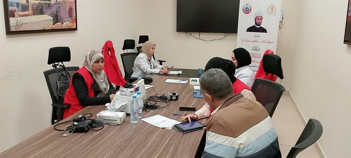 جانب من المبادرة الصحية المجانية 